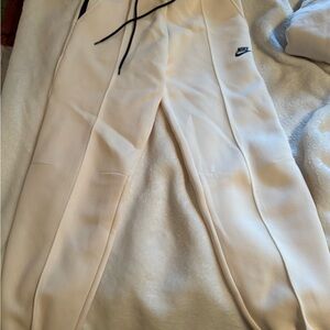 Nike Off-White Joggers with Black Accents